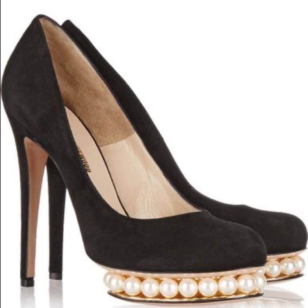 Nicholas Kirkwood Casati Embellishes Pearl Heels